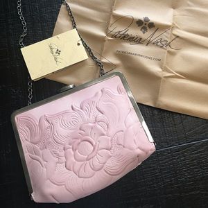 Patricia Nash Pink Embossed Crossbody Bag